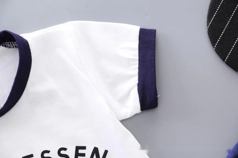 New Summer Baby Girl Clothes Suit Boys Clothing Children Casual T-Shirt Shorts 2Pcs/Sets Toddler Costume Infant Kids Tracksuits