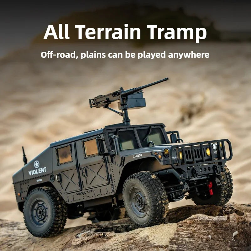 JJRC C8835 1:16 4x4 Remote Control Car - All-Terrain Off-Road Climber with LED Lights for Off-Road Adventure Toy Gift for Kids