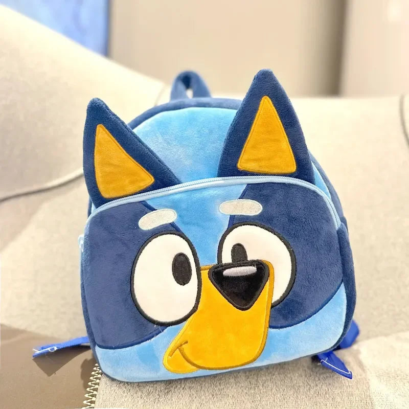 Bluey family  Schoolbag Cartoon Bingo friends Plush Backpack Picnic And Travel Snack Bag bluey pencil case Bingo coin purse gift