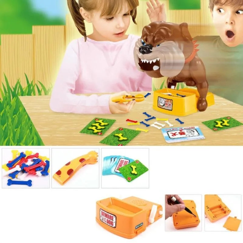 Funny Parent Child Games Dog Board Games Electronic Pet Dog Toys Bad Dog Gnaw Bones Tricky Toy Game Electronic Pet Dog Toys