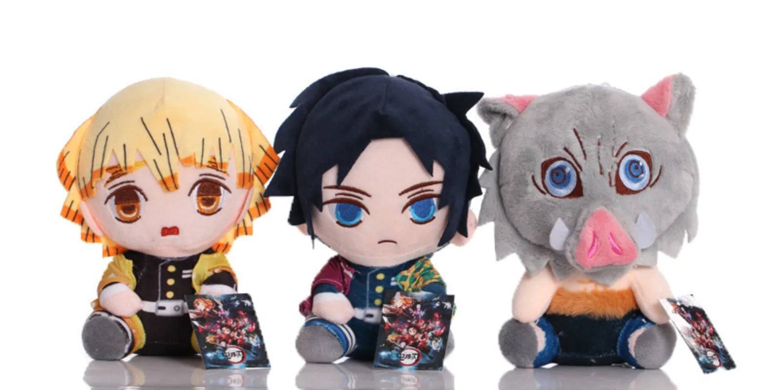 20-25cm Demon Slayer Plush Stuffed Tsugikuni Yoriichi Kokushibou Akaza Kamado Tanjirou Anime Figure Plush Toy Doll Birthday Gift