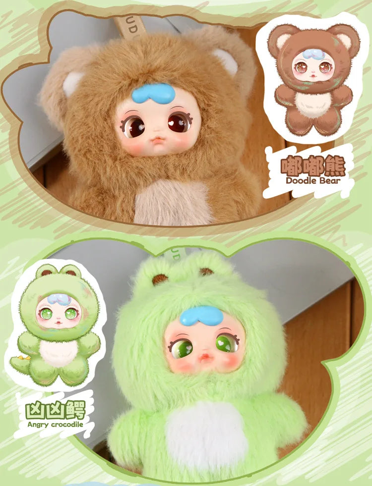 Mm Milk Candy New Cute Blind Box Pendant Backpack Mystery Box Plush Backpack Decor Keychain Exquisite Toys Valentine'S Day Gifts