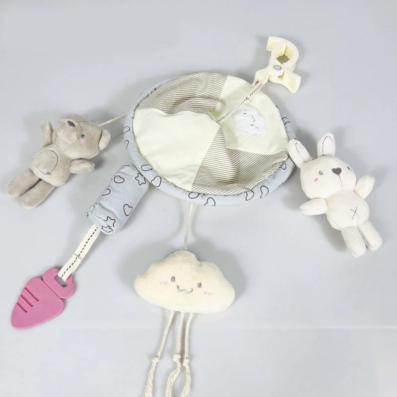 Toddler Toys Crib Hanging Newborn Rattles Baby Cute Animals INS Style Bed Hanging Toys Baby Stroller appease Mobiles