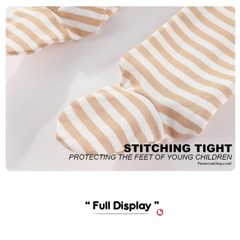 Fashion 3 Pcs Autumn Winter Long Sleeve Casual Sweet Baby Girl Romper 100%Cotton Soft Newborn Jumpsuits Clothes