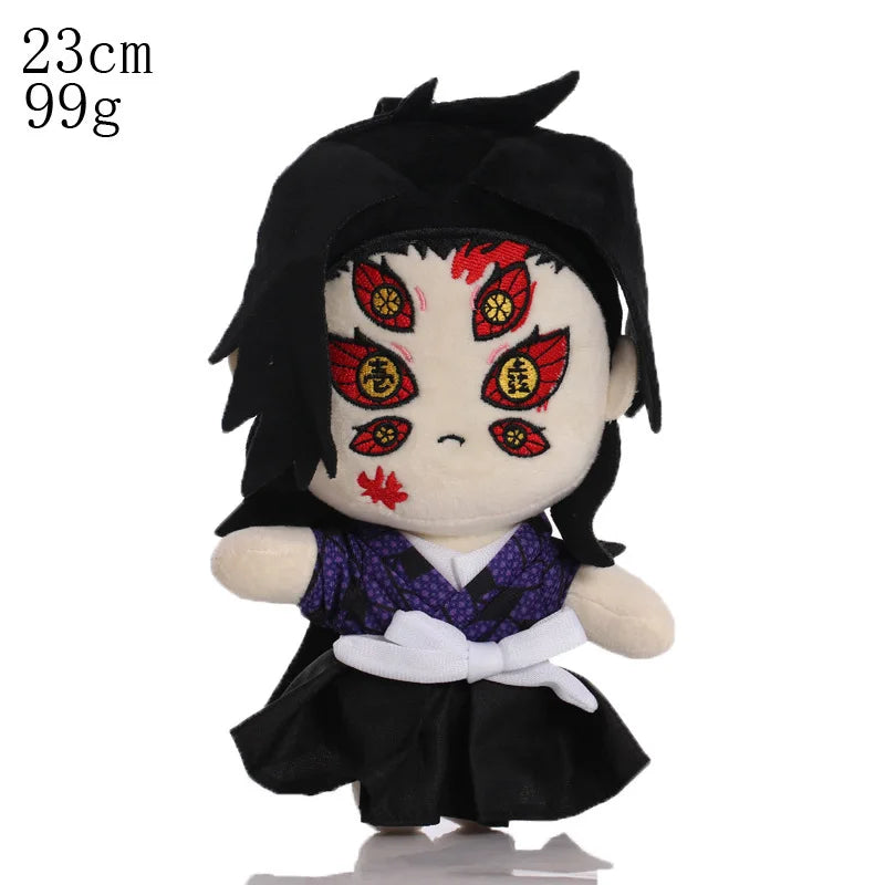 20-25cm Demon Slayer Plush Stuffed Tsugikuni Yoriichi Kokushibou Akaza Kamado Tanjirou Anime Figure Plush Toy Doll Birthday Gift