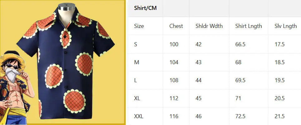 5 Styles Anime Monkey D Luffy Cosplay Costume Egghead Costume for Adult Coat Hat Fancy Uniform Halloween Christmas Suit
