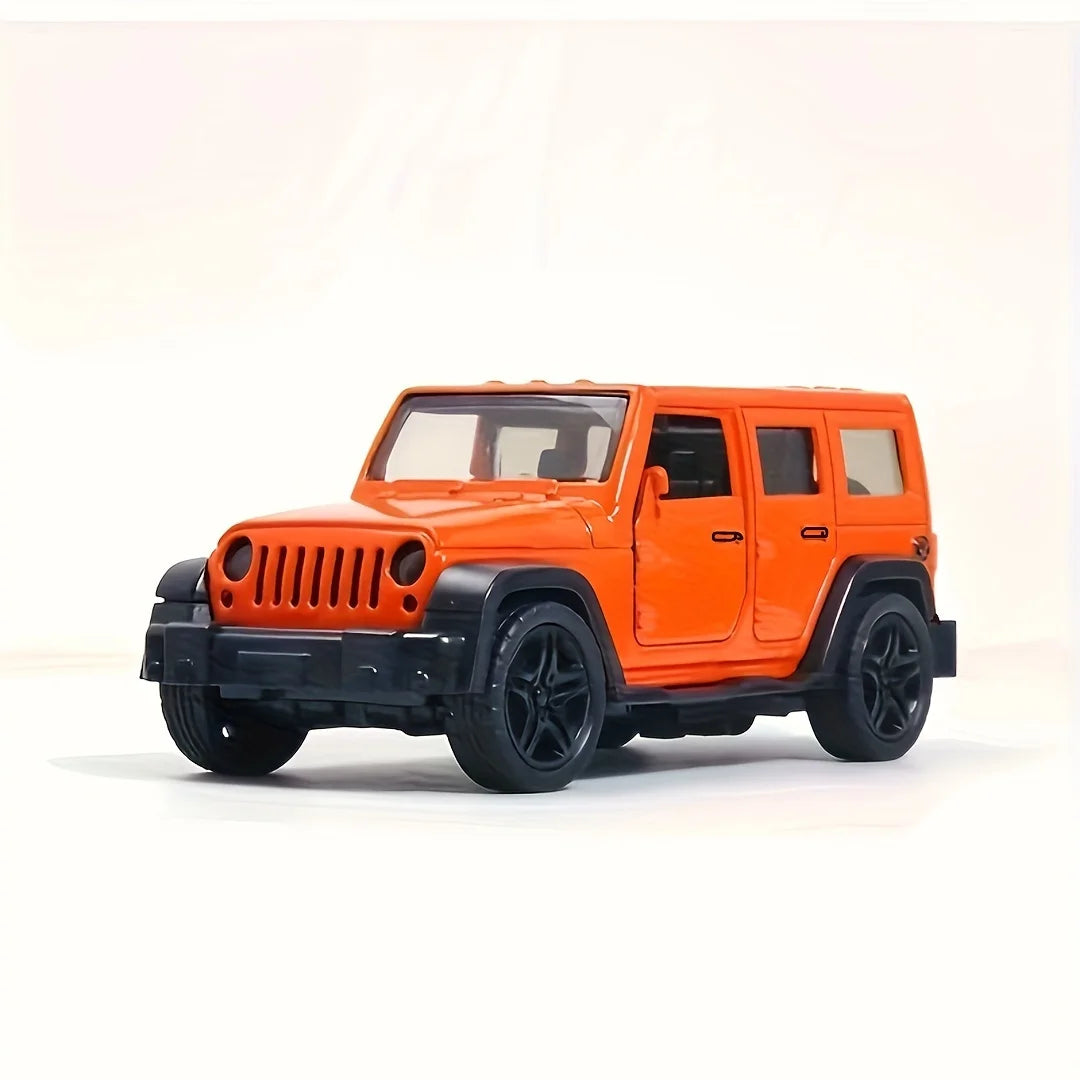 Alloy Car Model Diecast SUV Car Toy Doors Open Pull Back Car Metal Vehicle Toy for Kids Boys Girls Adults Birthday Gifts