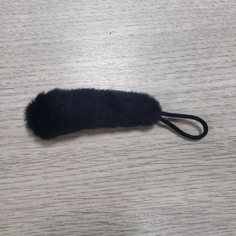 Pen Bag Large Capacity Cute Black Cat Plush Cartoon Stationery Pencil Case Cute Storage Bag Supplies Student Back To School Gift