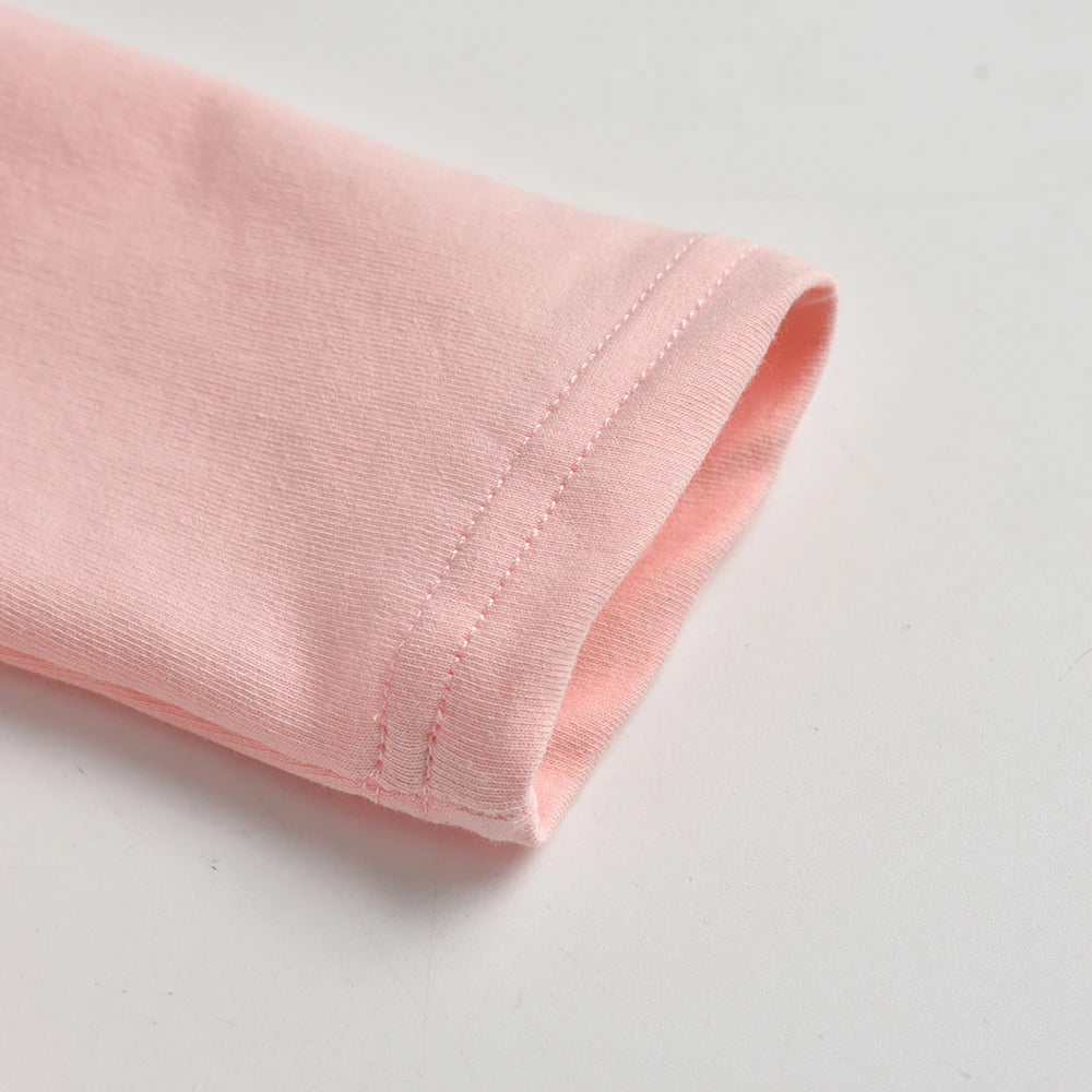 VIKITA Girl Long Sleeve Autumn Spring O Neck T Shirt Kids Rabbit Sequined Appliqued Cotton Casual Tops and Tees Children Clothes