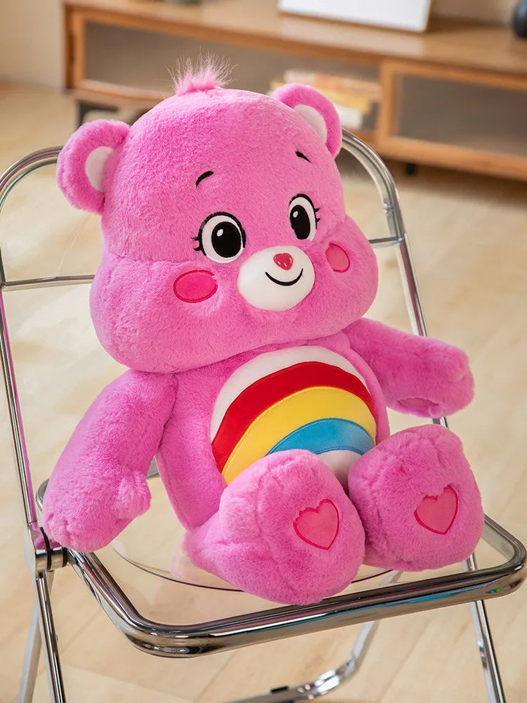 8Colours Care Bear Plush Stuffed Toys Cute Bear Plush Dolls Home Car Decoration Plush Pillow Boys Girls Birthday Doll Gift