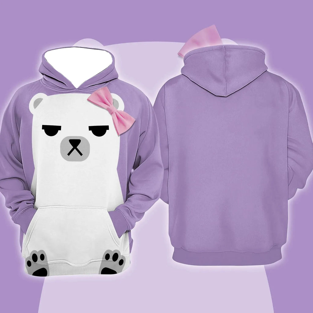 Mira Demon Hunters Hoodie Cosplay Kpop Demon Hunters Huntrix Cosplay Top Kid/Adult Fashion Casual Comfortable Long Sleeve Tshirt