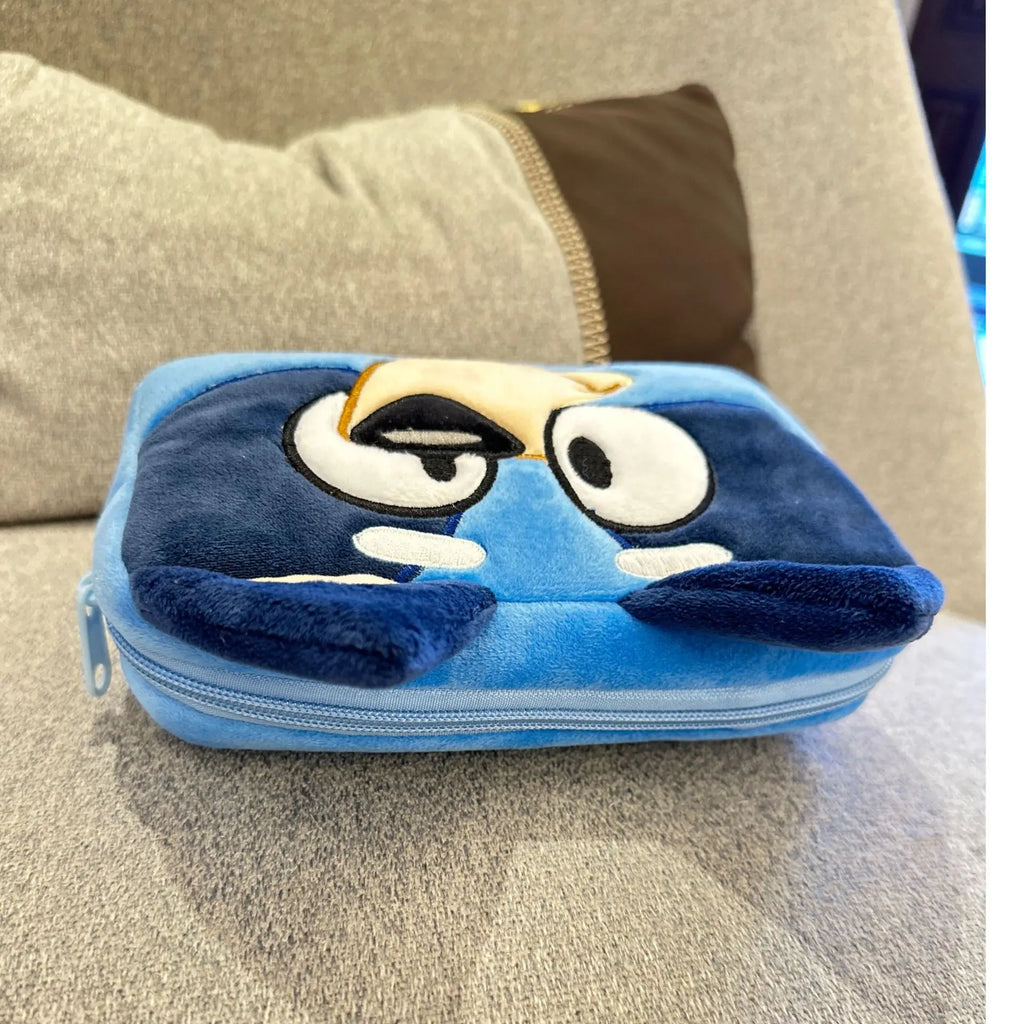 Bluey family  Schoolbag Cartoon Bingo friends Plush Backpack Picnic And Travel Snack Bag bluey pencil case Bingo coin purse gift