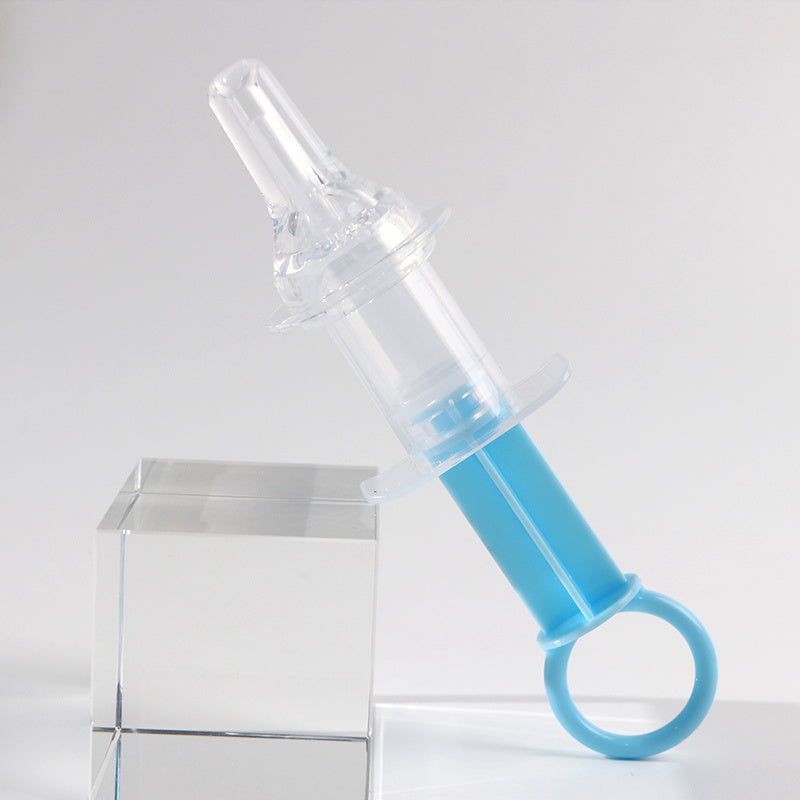 Baby Pacifier Feeder, Baby Liquid Medicine Dispenser, Anti-choking Silicone Needle Feeder Water Feeder, With Measuring 20ml Cup