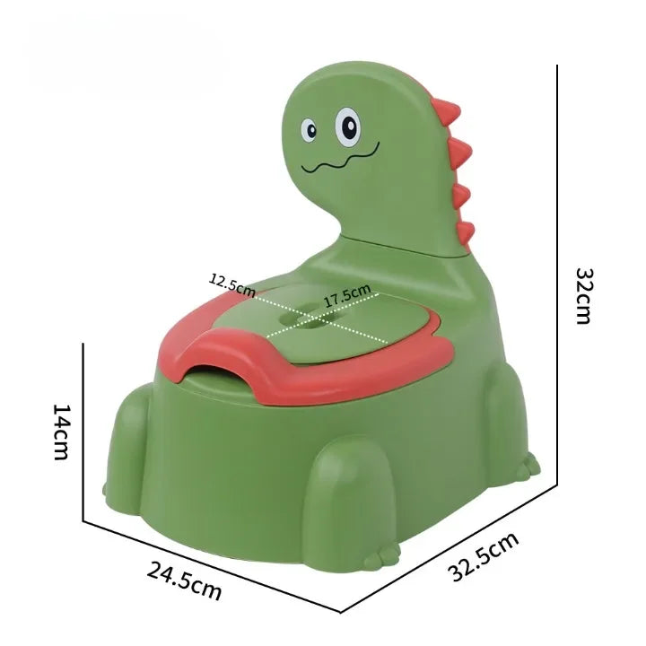 Kids Portable Potty Training Toilet, Cartoon Potty Training Seat, Toddler Potty Chair for Baby Boys and Girls, Non-Slip, PP