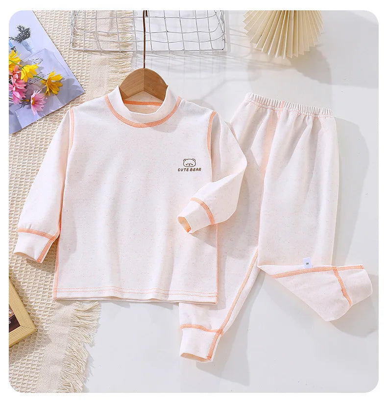 Baby Clothing Autumn Winter Home Pajamas 1 to 8 Years Children Boys Pajamas Children's Underwear Cotton Children's Clothing