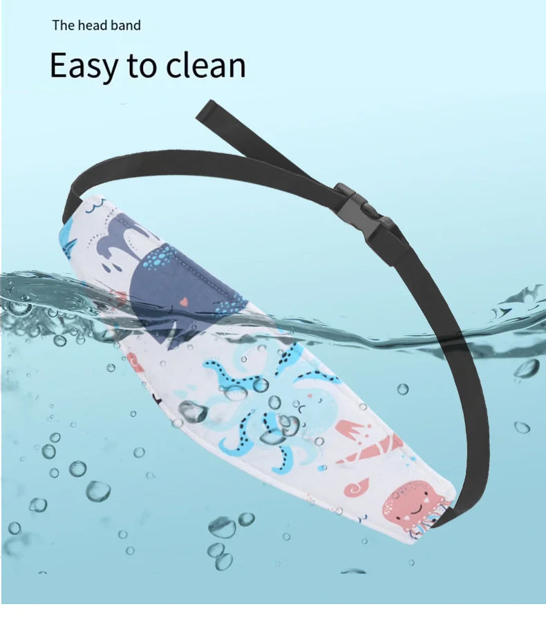 PANGDUBE Baby Car Seat Head Support Children Sleep Positioner for Stroller Cat Safety Seat Baby Head Supports Protection Belt