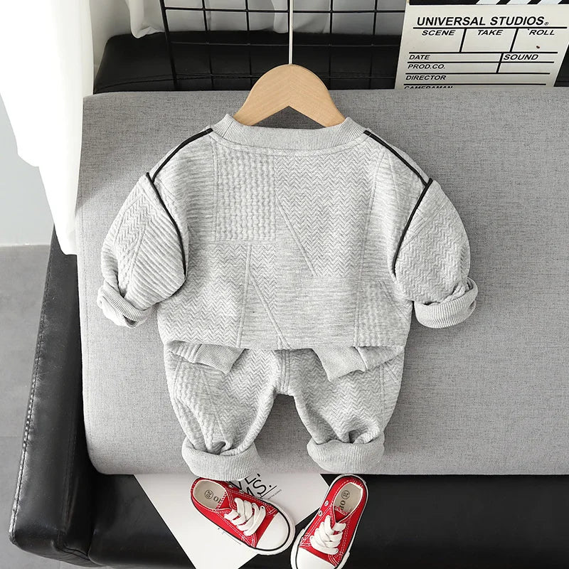 New Autumn Fashion Baby Clothes For Boys Children Girls T-Shirt Pants 2Pcs/Sets Toddler Casual Cotton Costume Kids Tracksuits
