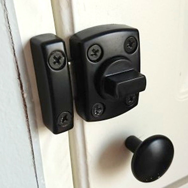 Gate Latch Slide Bolt Latches Lock, Safety Double Sided Gate Hardware