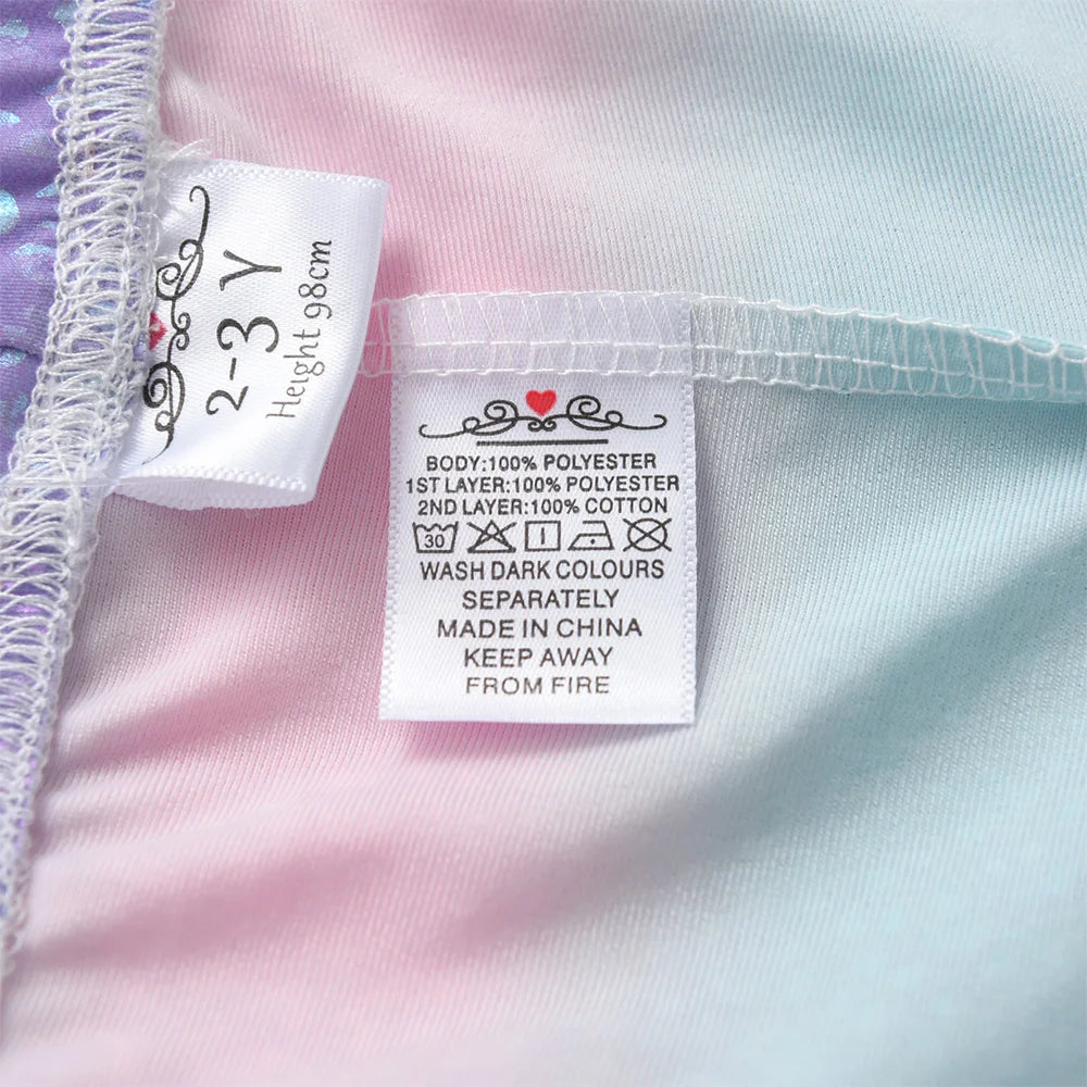 VIKITA Kids Rainbow Colorful Pants Girls Striped Skinny Pencil Pants Toddlers Casual Daily Fashion Trousers Children Clothing