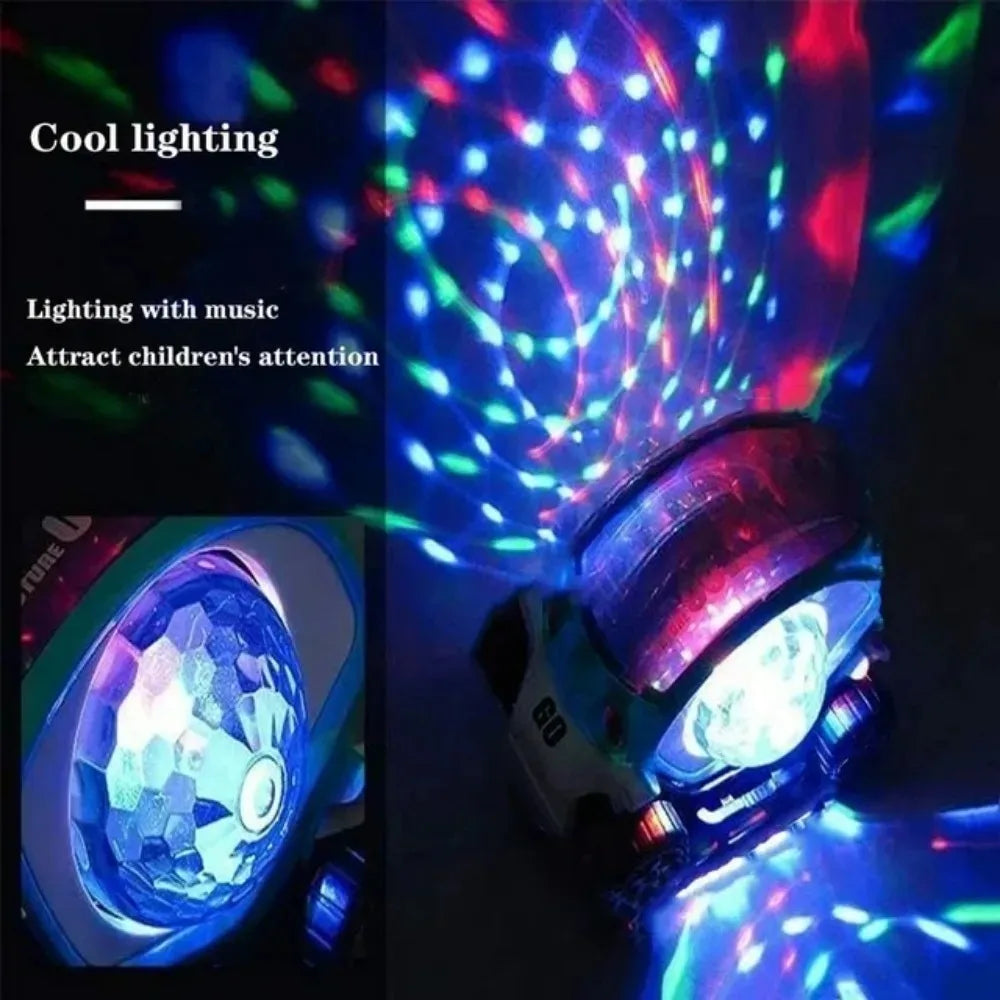 Rotating Car Vehicle Toy 360° Flips with Lights Music Automatic Electric Car Toys for Toddlers Boys Girls Birthday Gift for Kids