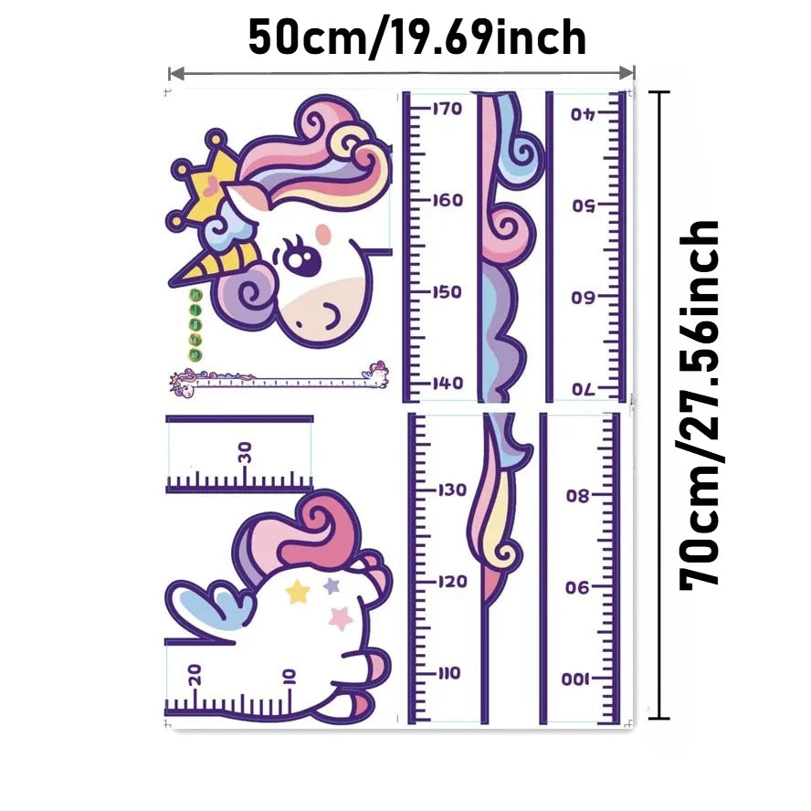 Baby Height Growth Chart Height Chart for Kids Child Toddler Boys Girl for Wall Room Nursery Decor Measuring Wall Ruler Bathroom
