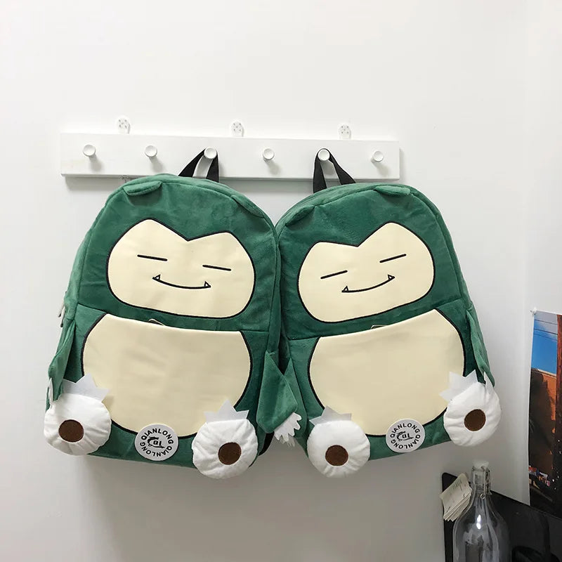 MINISO Switch Pokémon Cappy Beast Plush Backpack Couple Bag Large Capacity Backpack Gift Storage Toys Anime Accessories