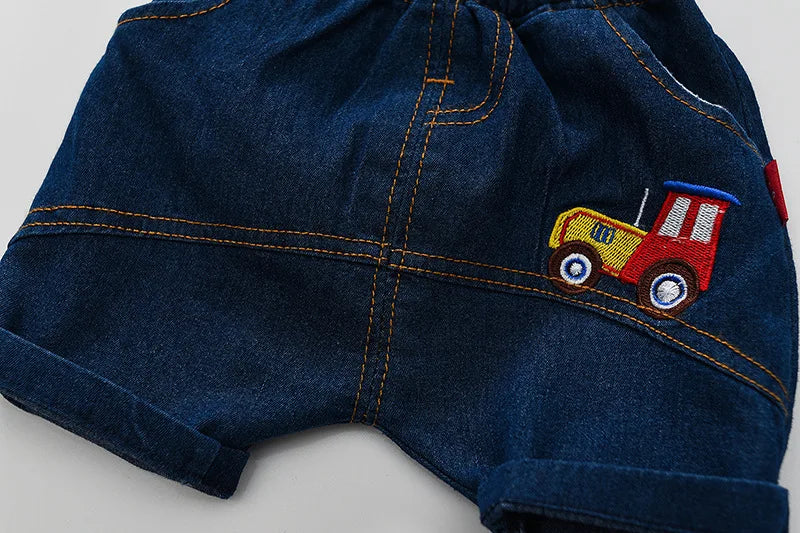 New Summer Baby Girls Clothes Suit Children Boys Casual T-Shirt Shorts 2Pcs/Sets Infant Outfits Toddler Costume Kids Tracksuits