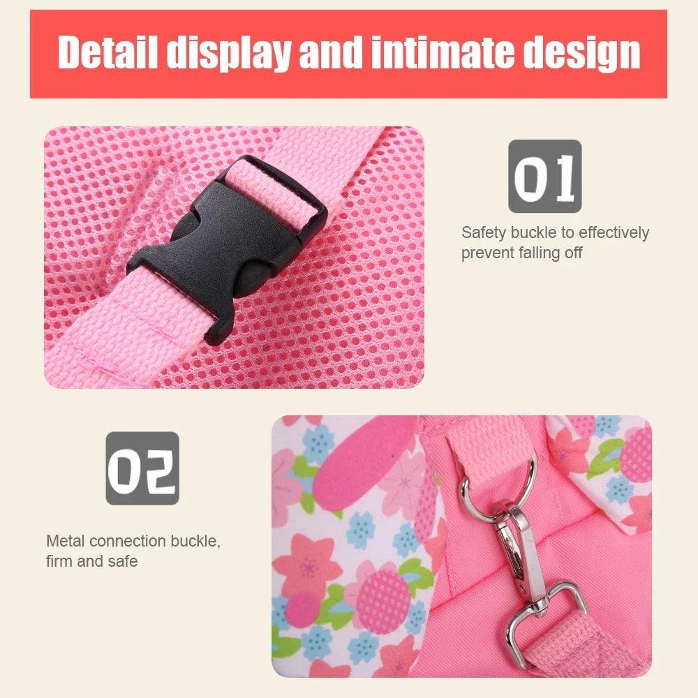 Toddlers Leash Anti Lost Wrist Link Child Kids Safety Harness Kids Walking Wristband Assistant Strap Belt for Girl Pink Gift