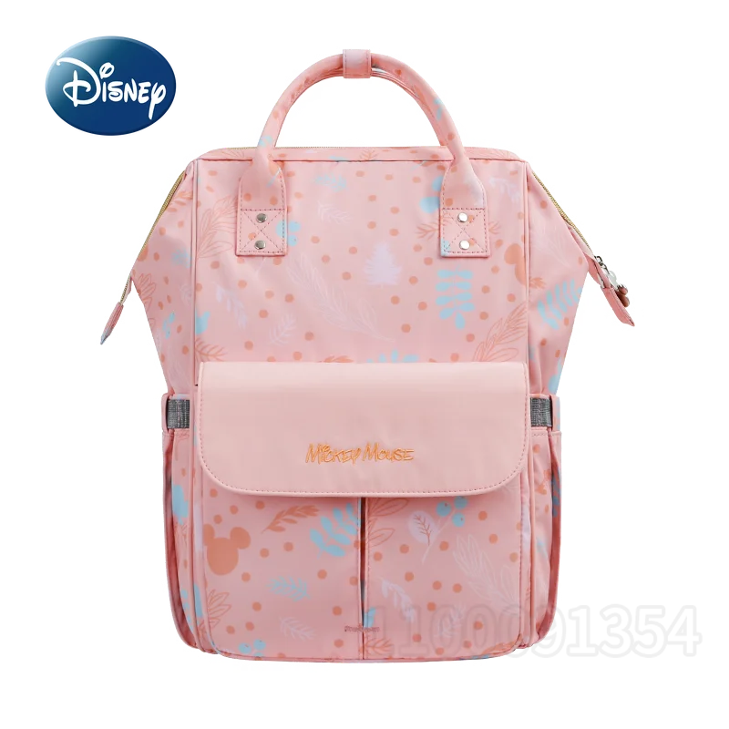 Disney Mickey's New Diaper Bag Backpack Cartoon Cute Baby Bag Multifunctional Baby Diaper Bag Luxury Brand Original Backpack