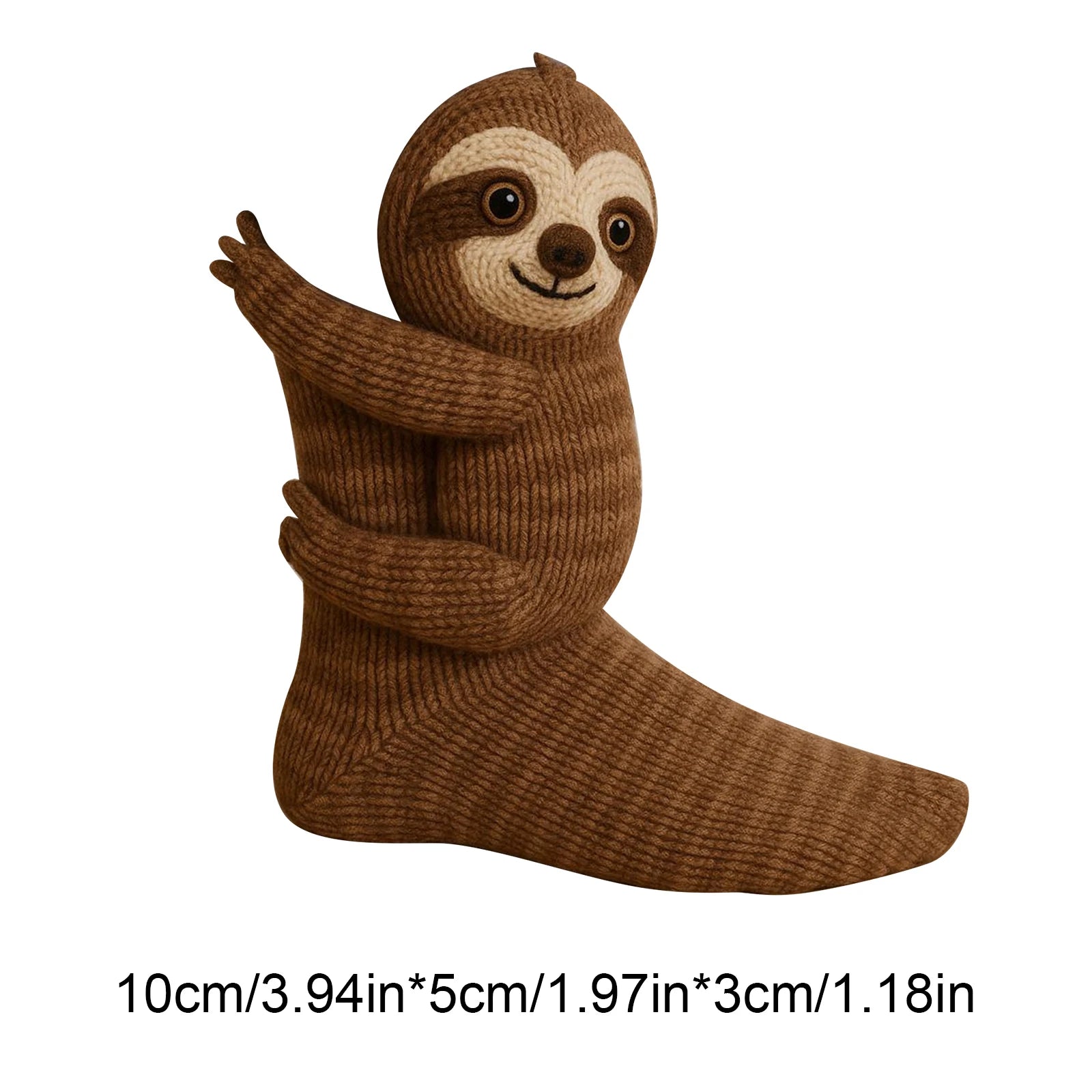 1-3 Pair 3D Knitted Animal Socks Warm Thick  Breathable Middle Tube Socks Cute Floor Socks Christmas Gift For Kids Adults ﻿