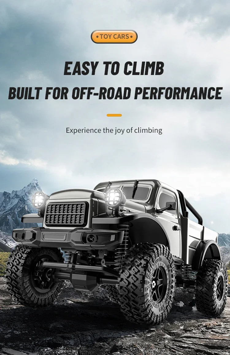 JHD For C8813 1:18 Full Scale RC Simulation Jeep Model 2.4G 4WD RC Car Motor Climbing Off-Road Model JJRC C8813 Car Toys