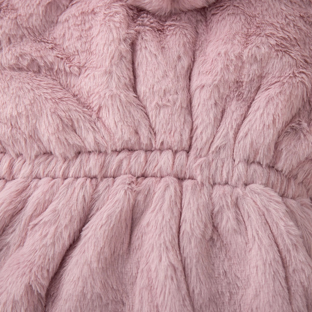 Winter New Solid Color Long Sleeved Baby Girl Coat, Thick And Warm Children'S Clothing Suitable For Babies Of 90-140 Height