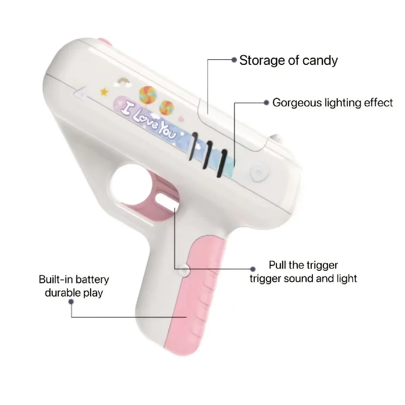 Candy Lollipop Gun Love Surprise Creative Toy Girl Friend Gift Boyfriend HOT! Candy Gift For Boy Friend Children