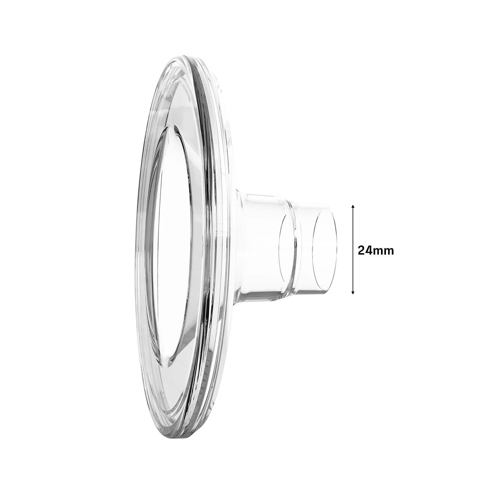 Electric Breast Pump Replacement Accessory Includes 2 Pcs Connector Soft Food-Grade Silicone for THE INS Wearable Breast Pump