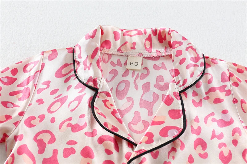 New Summer Baby Clothes Suit Children Boys Sleepwear Shirt Shorts 2Pcs/Sets Kids Girls Pajamas Toddler Costume Infant Tracksuits