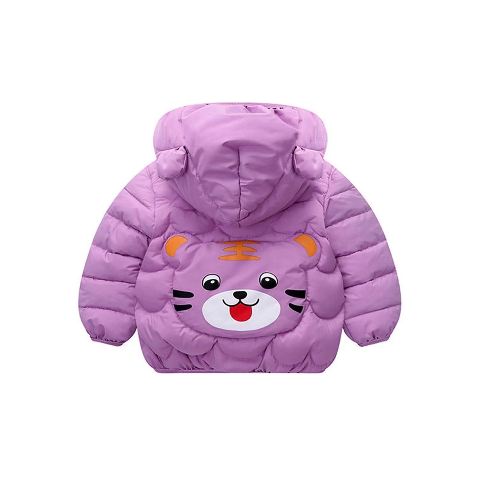 Cute Baby Girls Winter Clothes Kids Light Down Coats with Ear Hoodie Spring Girl Jacket Toddler Children Clothing for Boys Coat