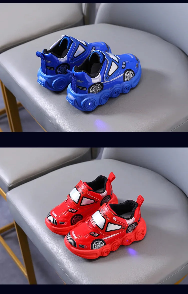 0-6Years Children Glowing Sneakers Kids Luminous SneakersBoys Girls Led  Lighted Sneakers Toddler Outdoor Shoes Casual Shoes