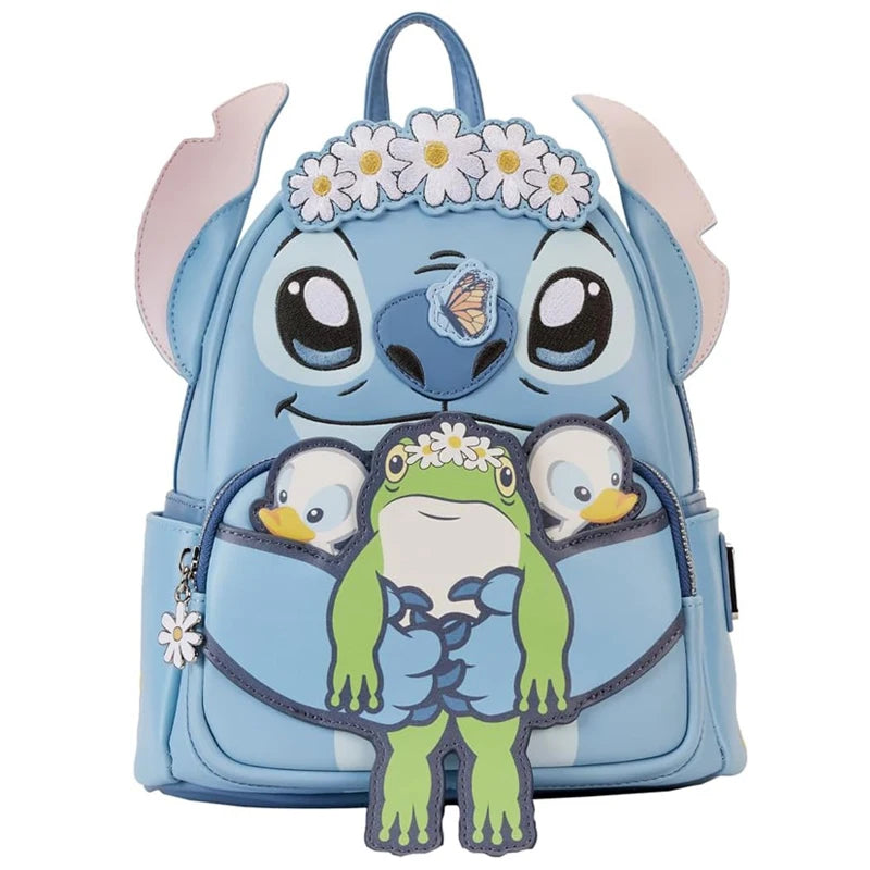 Loungefly Disney Stitch Sleeping Bed Mini Backpack Wallet