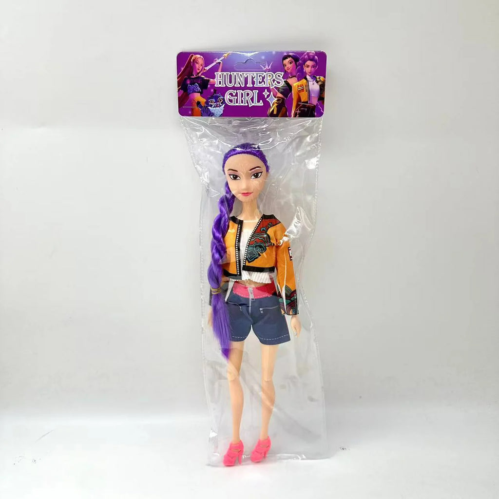 3pcs  Demon Hunters  NEW Anime KPop Doll Vinyl Toy Rumi Mira zoi Character vinyl mask figurine Birthday Gift Fan Club Gifts