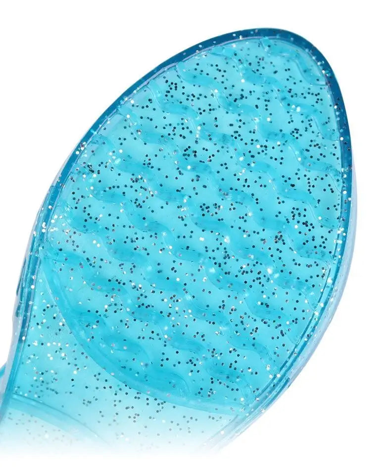 Children's Sandals Summer Crystal Shoes Classic Frozen Princess Elsa Jelly High Heels Party Dance Blue Shoes Size 26-35