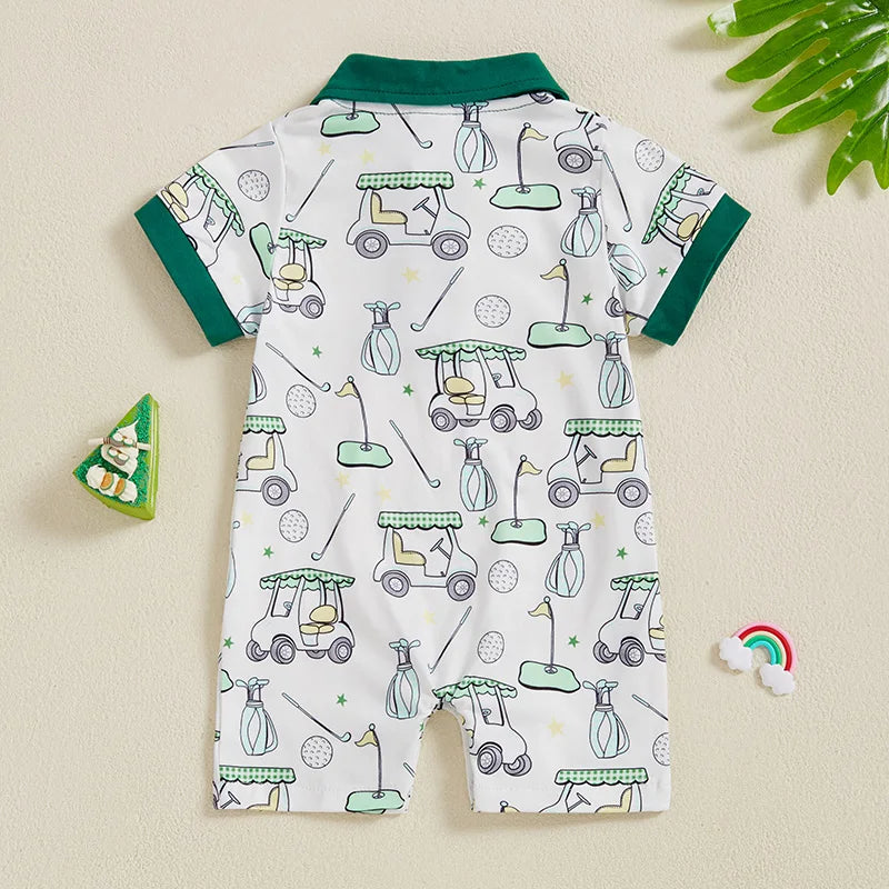 Toddler Boys Striped  Shirt Short Sleeve Turn Down Collar Button Up Casual Top with Pocket