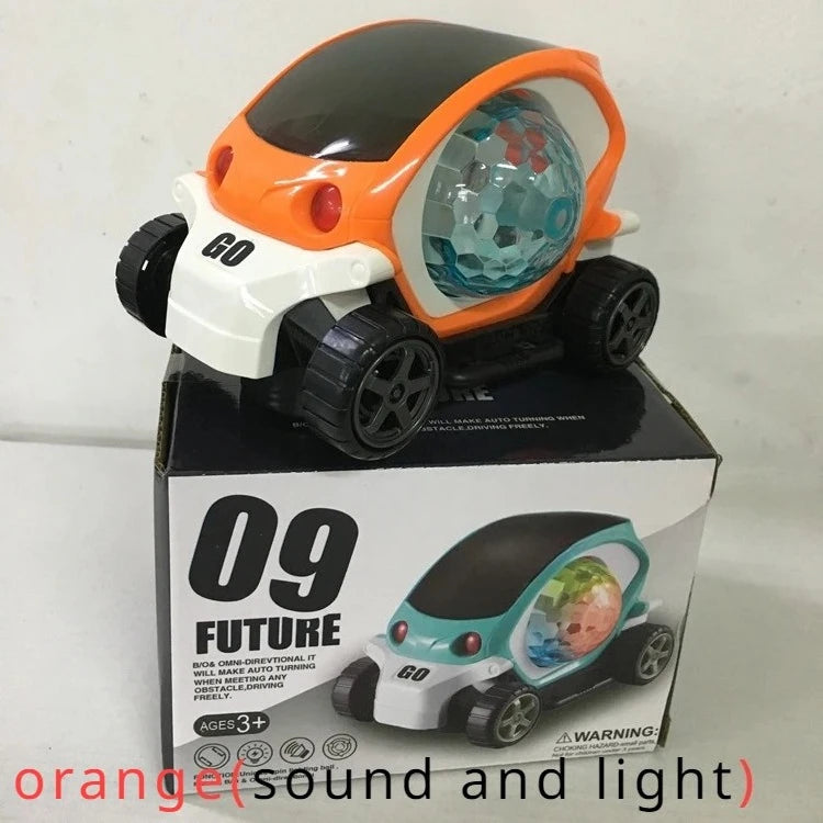 Rotating Car Vehicle Toy 360° Flips with Lights Music Automatic Electric Car Toys for Toddlers Boys Girls Birthday Gift for Kids