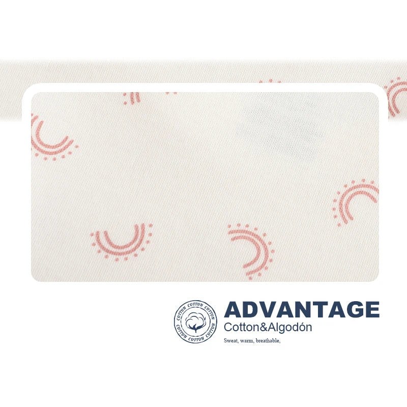 Kiddiezoom 5-piece fashionable cartoon boy and girl jumpsuit 100% pure cotton comfortable newborn jumpsuit summer