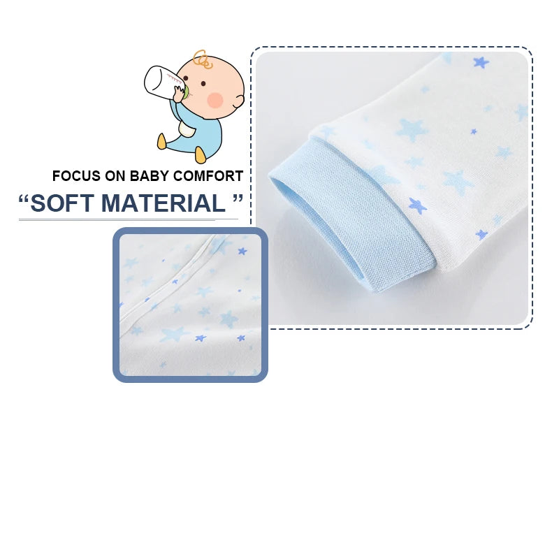 3 Pcs/lot Autumn Winter Solid Zipper Baby Boy Girl Rompers 100%Cotton Soft Newborn Clothes Baby Shower Gifts