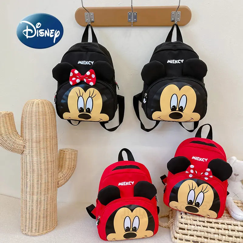 Disney Mickey and Minnie New Children's Backpack Cartoon Cute Boys and Girls Schoolbag Mini Fashion Trend Children's Backpack