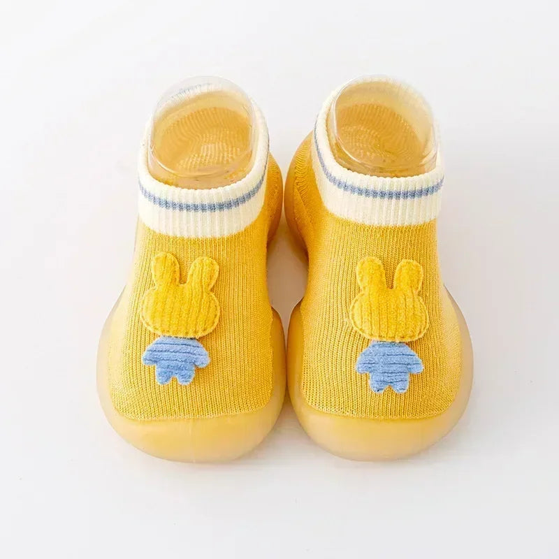 Cute Baby Toddler Shoes Infant Soft Sole Indoor Children's Shoes Cartoon Socks And Shoes Newborn Summer Baby Girl Shoes