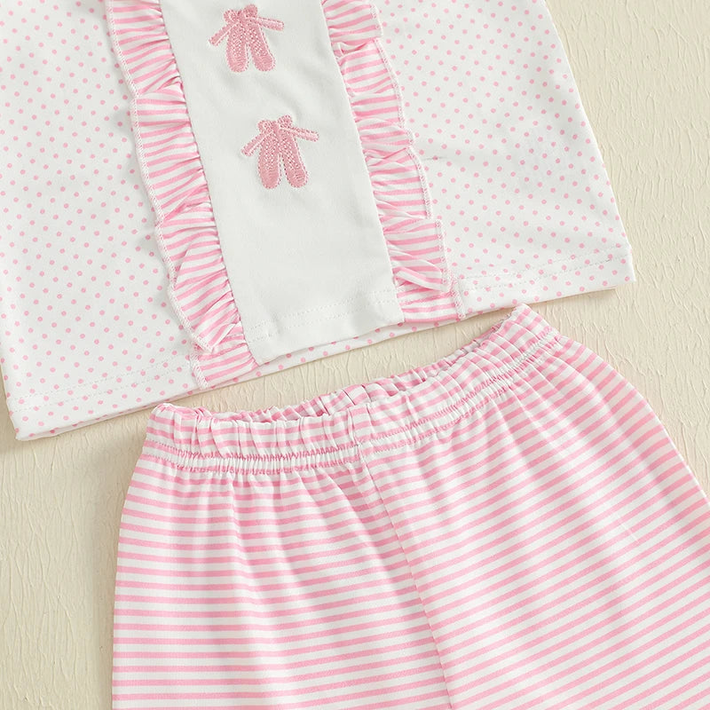 Cute Baby Girl Floral Print Romper with Bow Headband and Ruffle Bottoms 3 Piece Outfit Set for Summer Beach Party