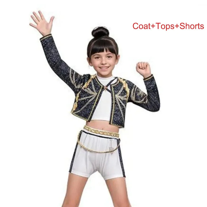 2025 NEW Kpop Demon Hunter Anime Movie Kids Cosplay Rumi Zoey Mira 3D Print Costume Suit Clothes KPop Rumi Zoey Cosplay Outfit