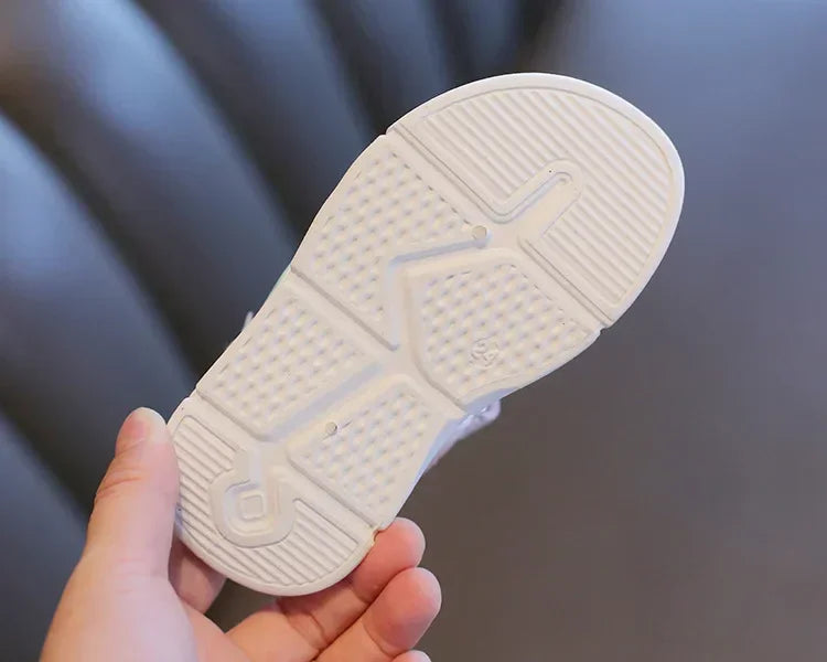 Girls Sandals Gladiator Cartoon Sweet Soft Children Beach Shoes Kids Summer Floral Sandals Princess Shoes Fashion Cute