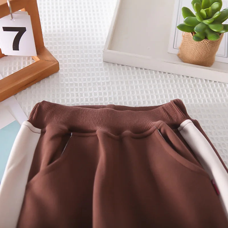 New Autumn Baby Clothes Girls Clothing Children Boys Hooded Jacket T-Shirt Pants 3Pcs/Set Toddler Casual Costume Kids Tracksuits